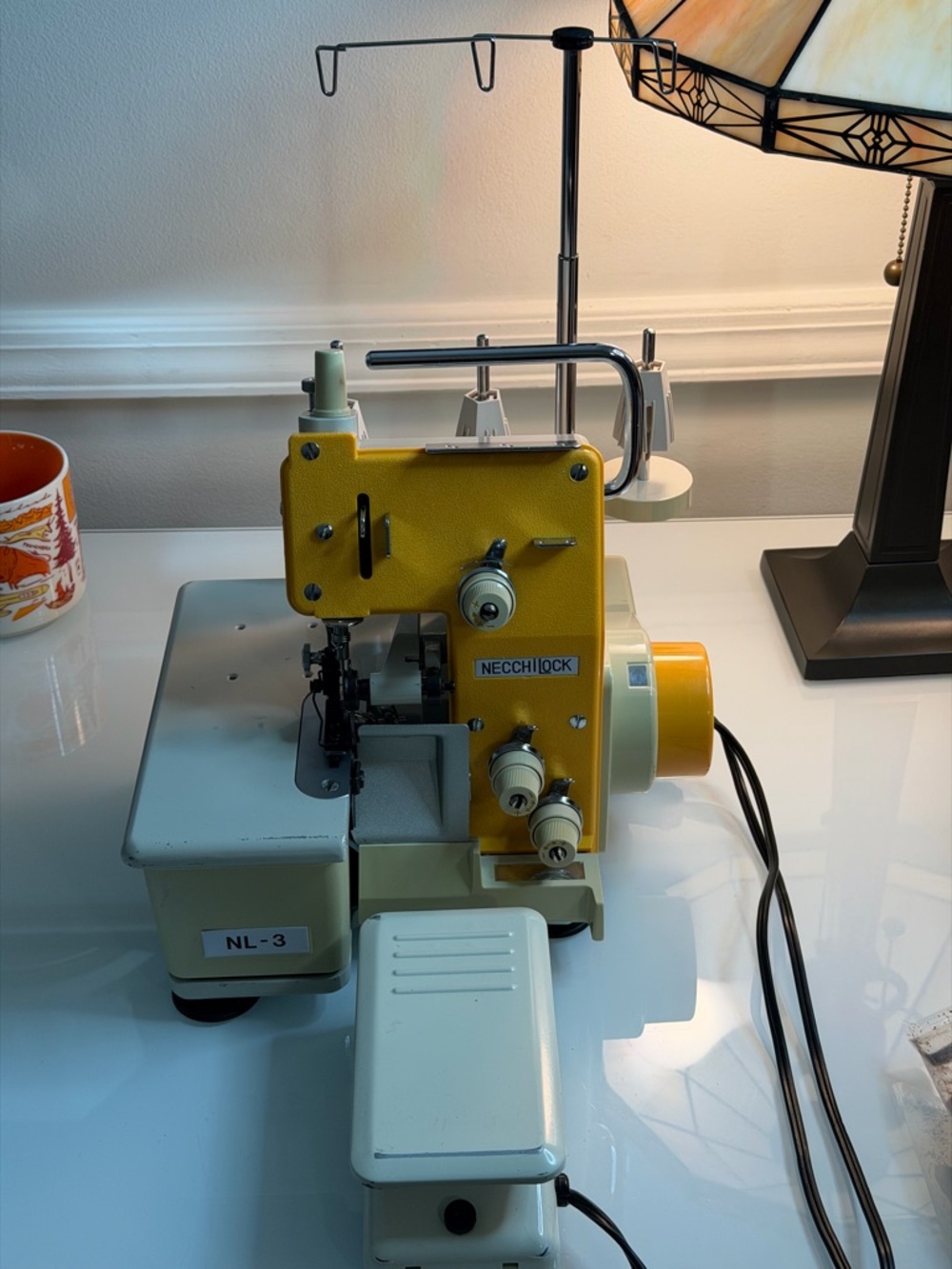 NecchiLock NL-3 Yellow Industrial Serger